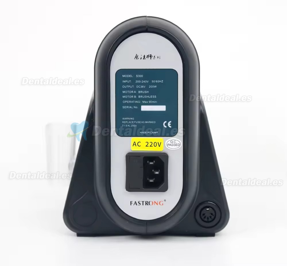 FASTONG S300 Micromotor Laboratorio Dental 50000RPM con Pieza de Mano Pulido